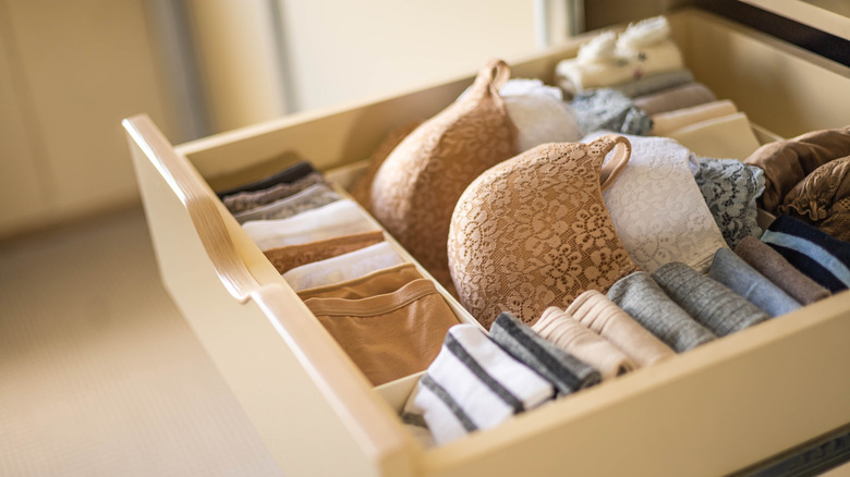underwear drawer
