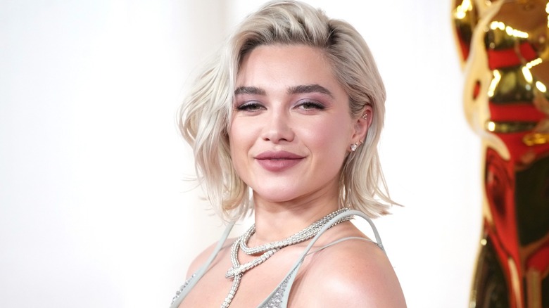 Florence Pugh smiling