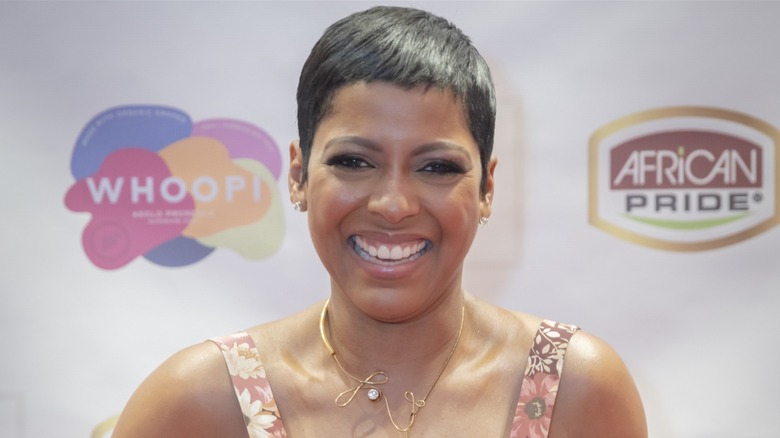 Tamron Hall smiling on the red carpet