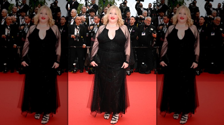 Francesca Scorsese attends the "Killers Of The Flower Moon" red carpet during the 76th annual Cannes film festival 2023