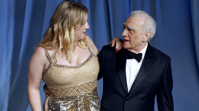 Francesca Scorsese and Martin Scorsese attend the 2025 Academy Museum Gala at Academy Museum of Motion Pictures on October 18, 2025 in Los Angeles