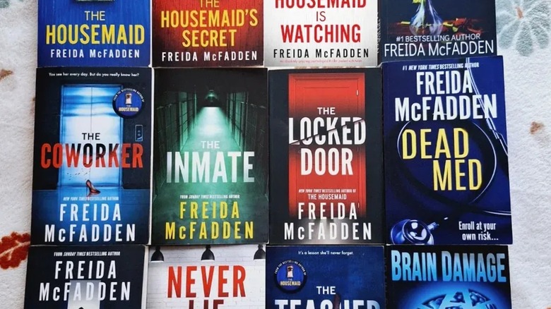 A collection of Freida McFadden's books