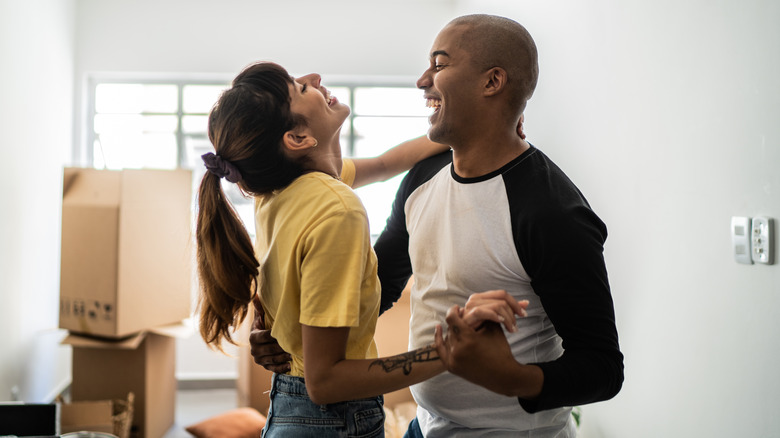 Couple dancing