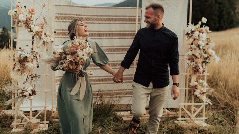 Casual wedding