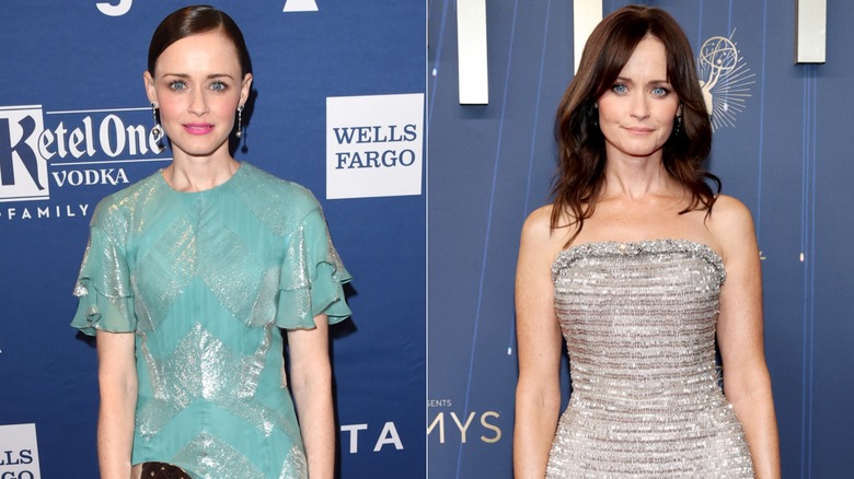 Alexis Bledel at two different events
