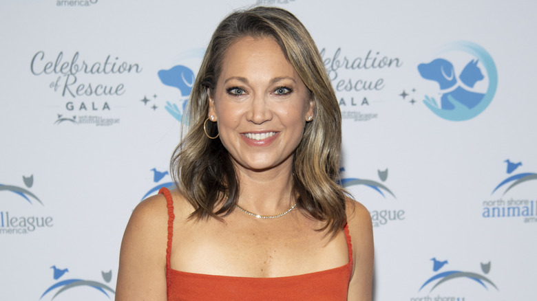 Ginger Zee smiles on the red carpet in 2025