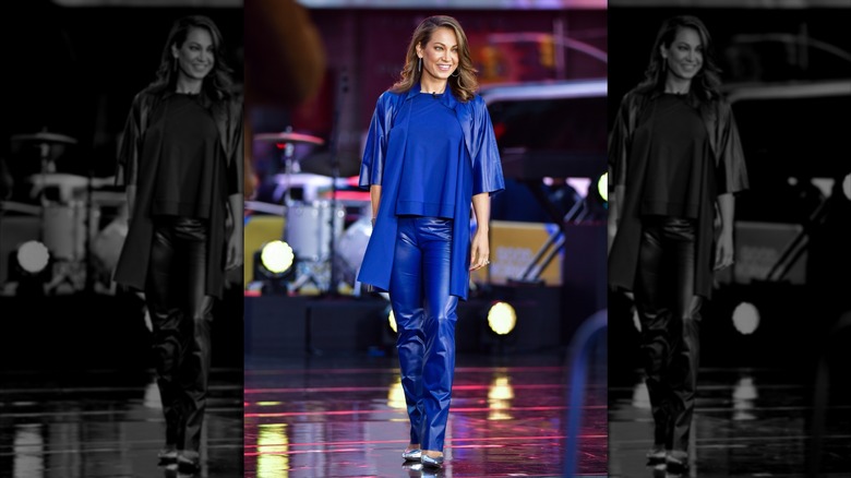 Ginger Zee pictured smiling in 2021