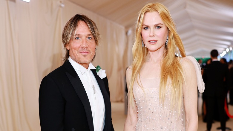 Keith Urban with Nicole Kidman on the red carpet