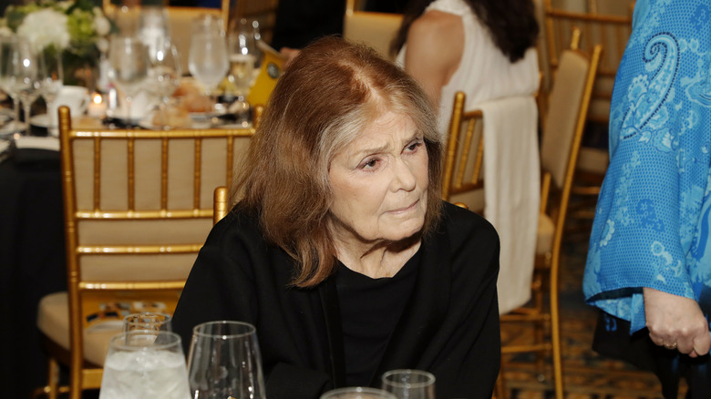 Gloria Steinem pictured in 2025