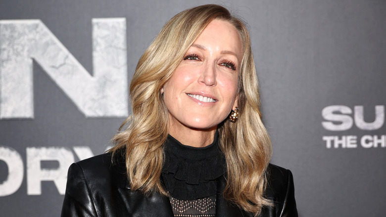 Lara Spencer smiles on the red carpet in 2025