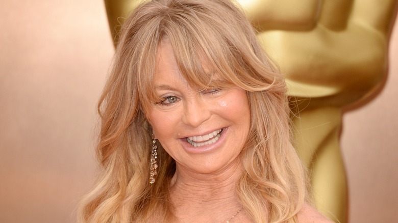 Goldie Hawn on the red carpet