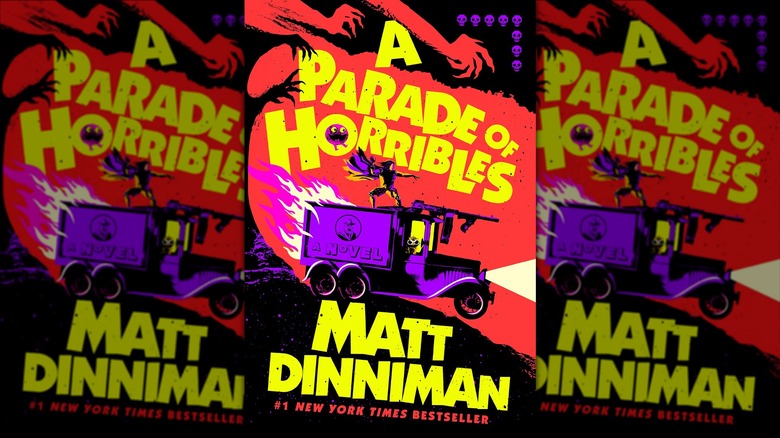 The front cover of A Parade of Horribles by Matt Dinniman