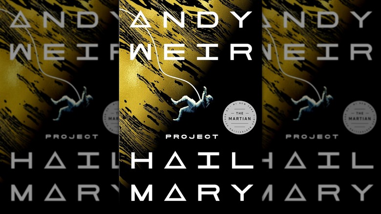 The front cover of Project Hail Mary by Andy Weir