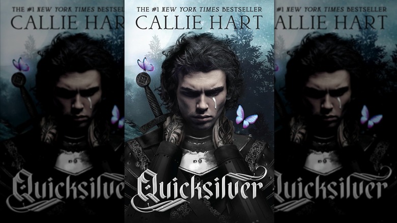 The front cover of Quicksilver by Callie Hart