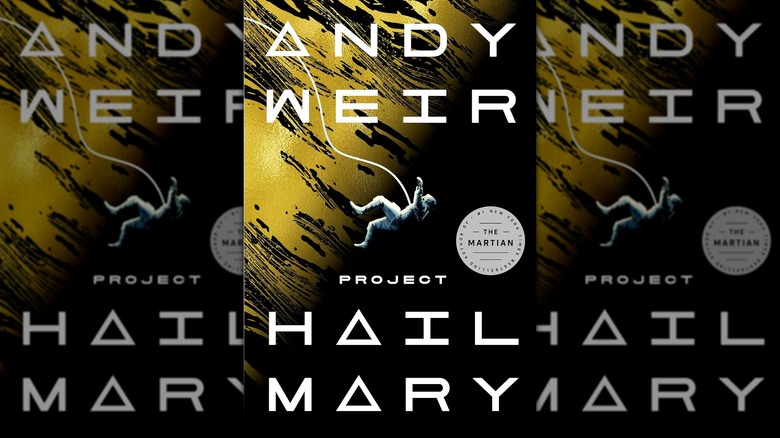 The front cover of Andy Weir's Project Hail Mary