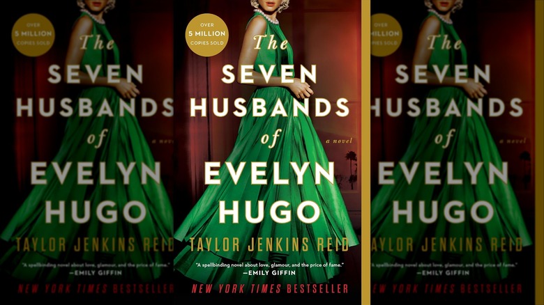 The front cover of The Seven Husbands of Evelyn Hugo by Taylor Jenkins Reid