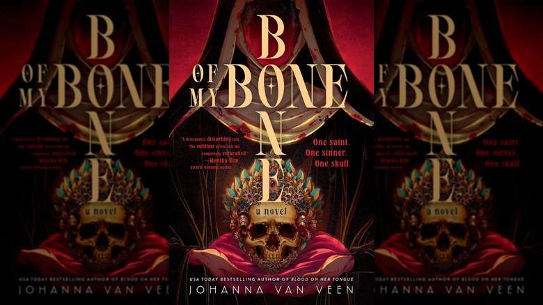 The front cover of Bone of My Bone by Johanna van Veen