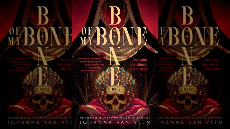 The front cover of Bone of My Bone by Johanna van Veen