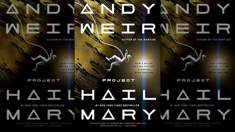 The front cover of Project Hail Mary by Andy Weir