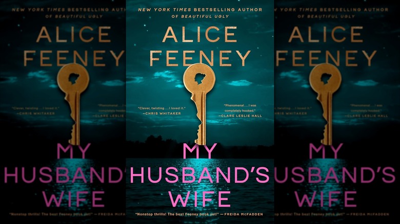 The front cover of My Husband's Wife by Alice Feeney