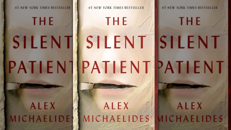 The front cover of  The Silent Patient by Alex Michaelides