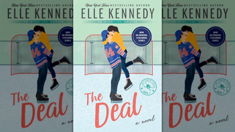 The front cover of The Deal by Elle Kennedy