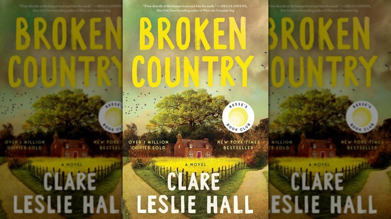 The front cover of Broken Country by Clare Leslie Hall