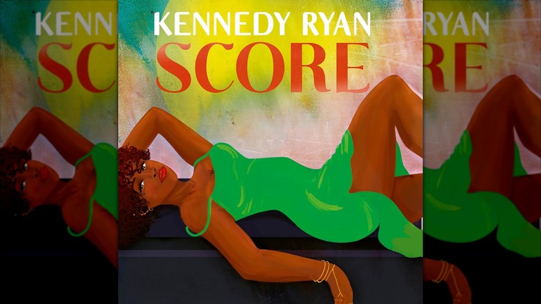 The front cover of the audiobook for "Score" by Kennedy Ryan