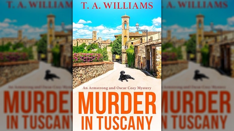 The cover of Murder in Tuscany