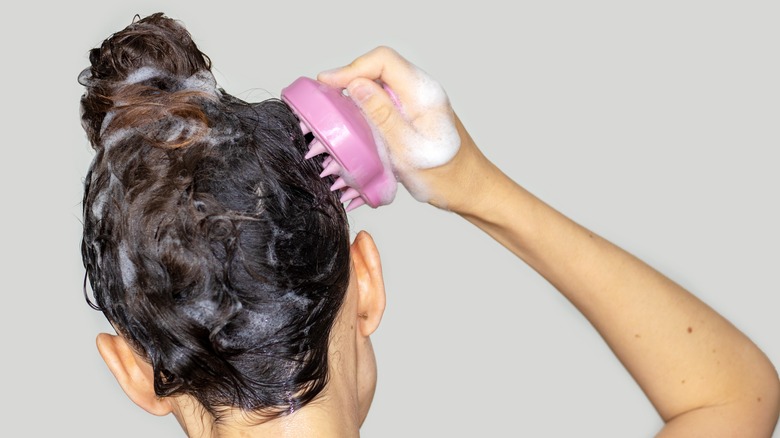 Shampoo brush