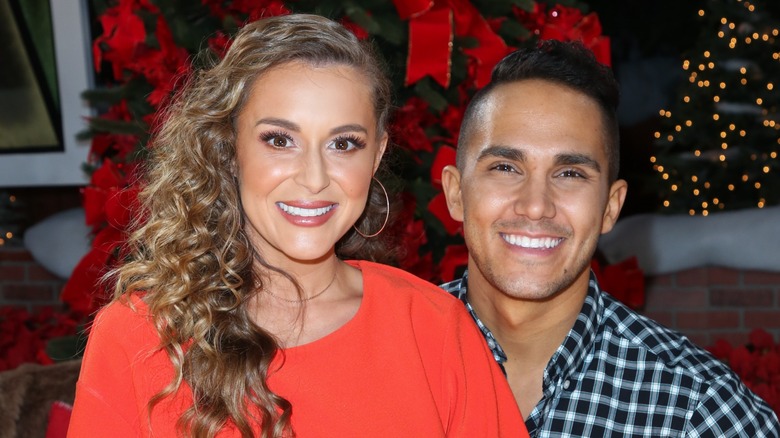 Alexa PenaVega and Carlos PenaVega smiling together