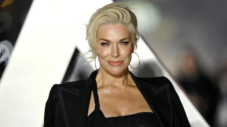 Hannah Waddingham smiles on the red carpet in 2026