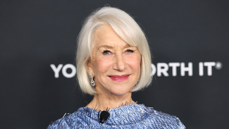 Helen Mirren on the red carpet