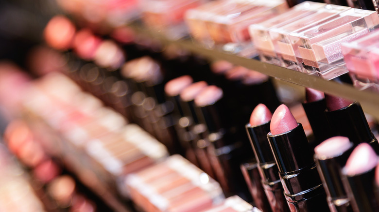 Lipstick counter