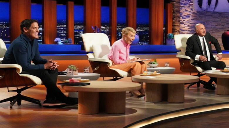 Mark Cuban, Barbara Corcoran, Kevin O'Leary on Shark Tank