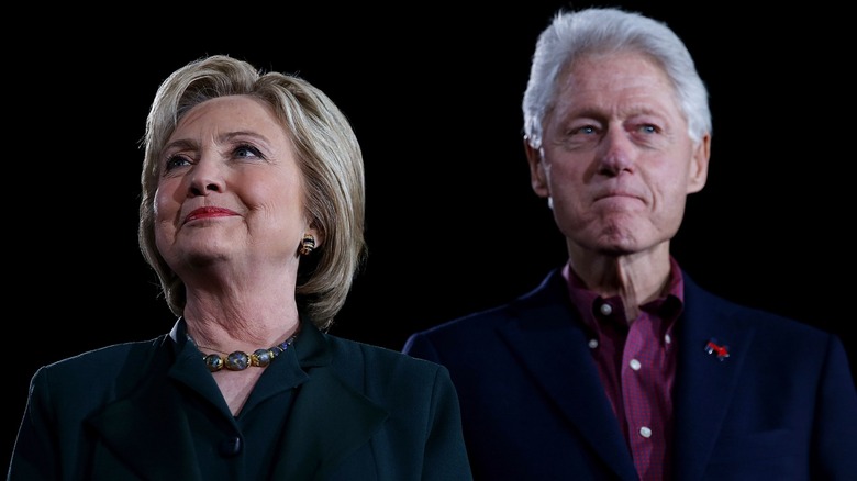 Hillary Clinton and Bill Clinton together