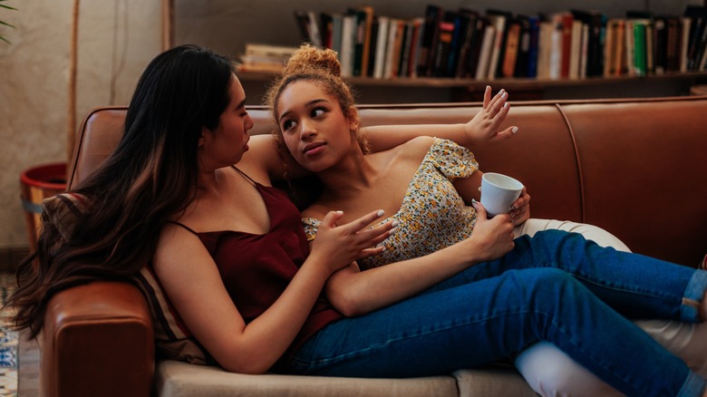 Couple on couch