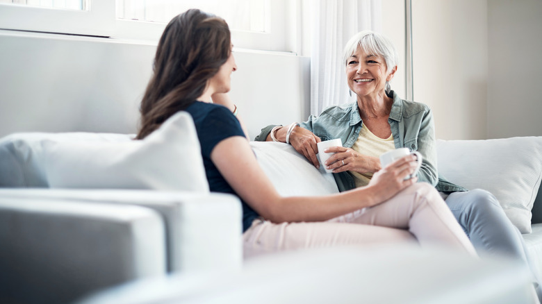 women talking