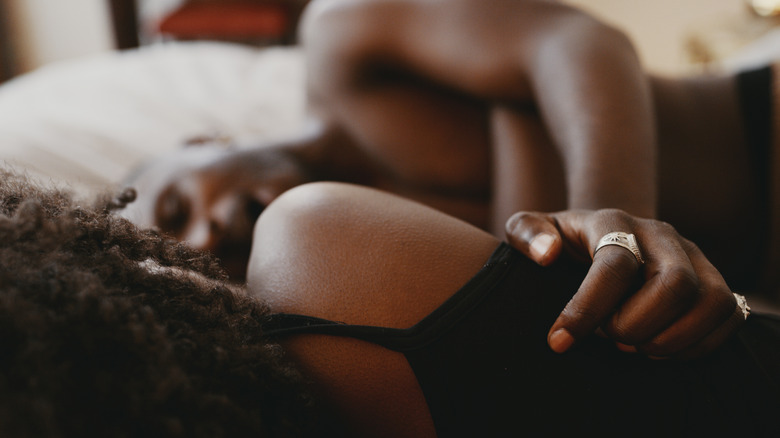 Couple in bed