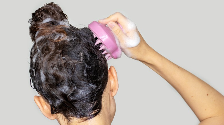 Scalp massage