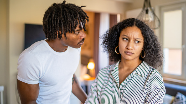 couple arguing