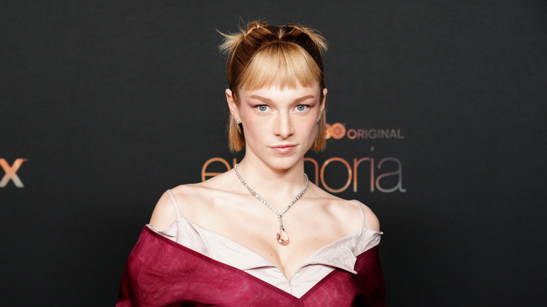 Hunter Schafer at the Euphoria photo call