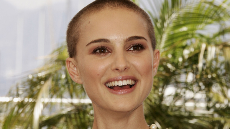 Natalie Portman shaved head