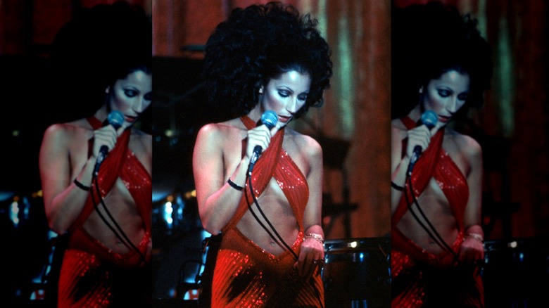 Cher performing in 1972