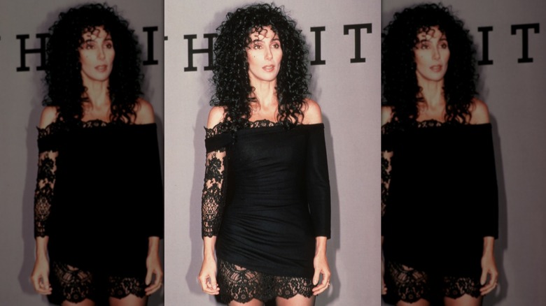Cher attends the Launch of her fragrance Uninhibited at The Plaza Hotel on August 10, 1988