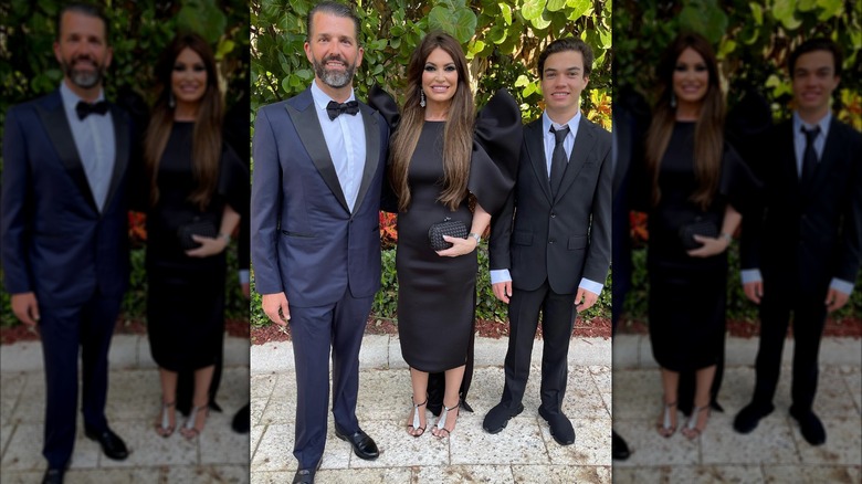 don trump jr and kimberly guilfoyle and her son november 2022