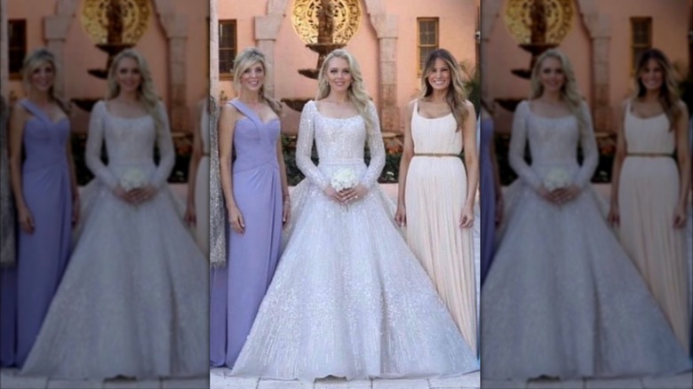 marla maples, tiffany and melania trump november 2022