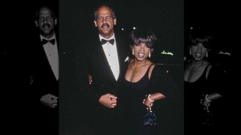 Oprah Winfrey and Stedman Graham pictured together in 1996