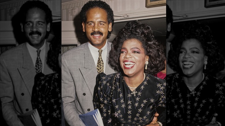 Oprah Winfrey and Stedman Graham pictured together in 1989