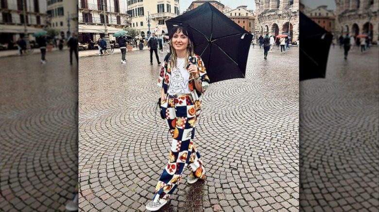 Woman in a co-ord
